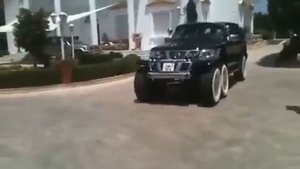 Nissan Patrol, Арабский шейх демонстрирует