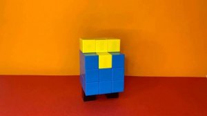 Сборка Миньона из детского магнитного конструктора «Gixeli.ru»