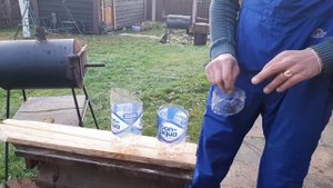 Испытание топора из рессоры
