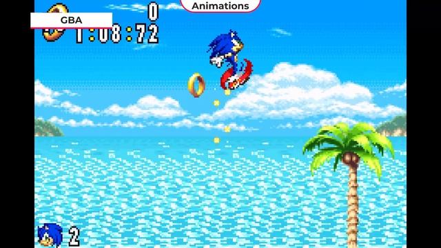 Sonic Advance (2001) Java vs GBA vs Android vs Fan Remake (Which One is Better?)
