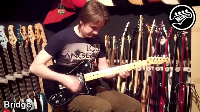 FENDER Telecaster Custom TC72 BLK Japan 1997 смотреть онлайн