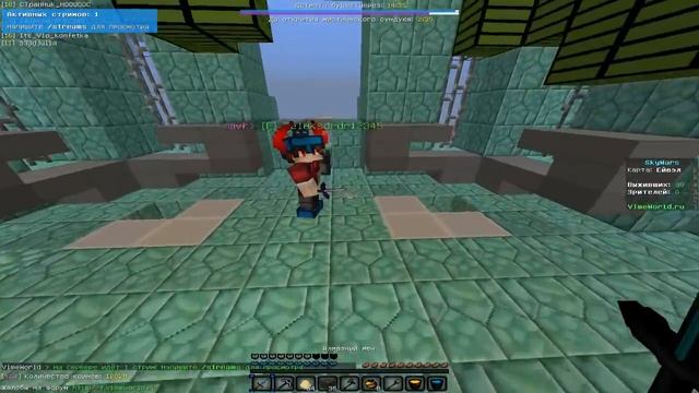 МОЯ ГИЛЬДИЯ НА ВАЙМ ВОРЛД - VimeWorld SkyWars Minecraft смотреть онлайн