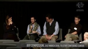 AFP SYMPOSIUM 2016:  SESSION ONE -  Q&A