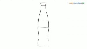 How to draw a Coca Cola step by step for beginners