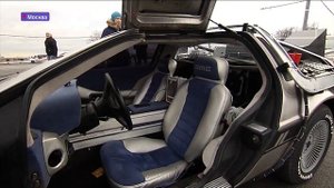 Корреспондент «360» устроил тест-драйв автомобилю из фильма «Назад в будущее».