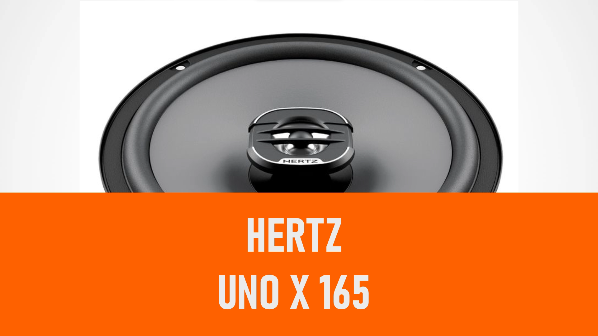 Распаковка динамиков Hertz Uno X 165
