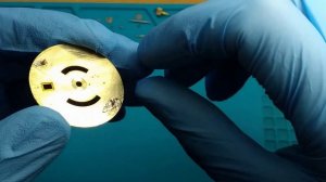 Ремонт часов ориент,замена стекла,головки,припаиваем ножки циферблата.