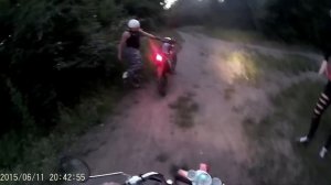 Мини чоппер по полу бездорожью