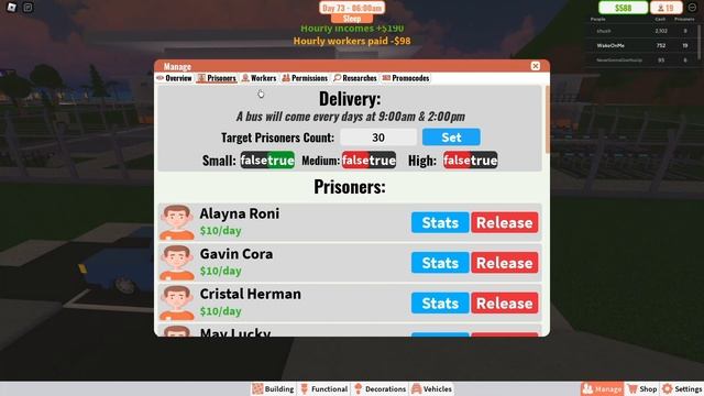 [ROBLOX] | My Prison | HOW TO USE PRISONER DELIVERY смотреть онлайн