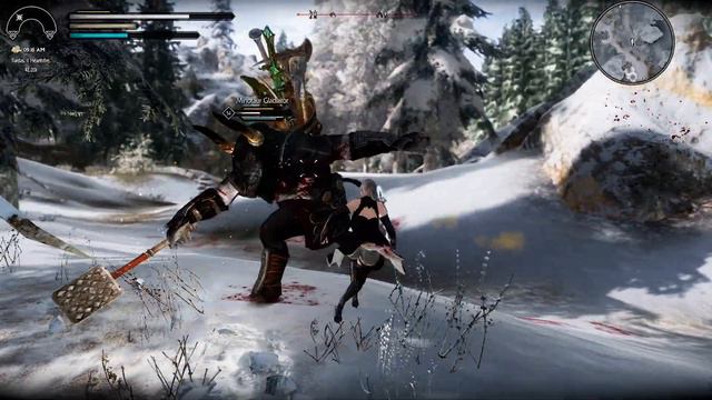 SKYRIM SE: Anchor Spear Moveset MCO смотреть онлайн
