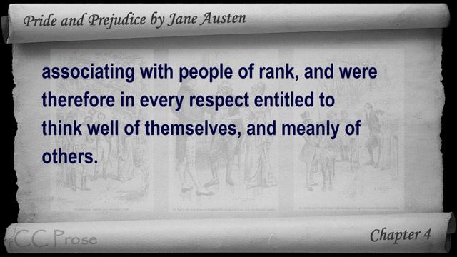 Chapter 04 - Pride and Prejudice by Jane Austen смотреть онлайн