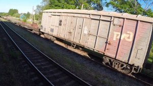 Луга-1 - Псков-пасс, вид справа по ходу (Окт. ж.д., РЖД)