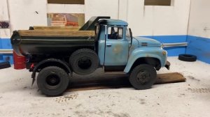 Зил 130 ммз 555 готов 1:12 rc Zil 130 projekt abgeschlossen 3d