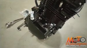Двигатель AD169FMM CB250 8 катушек AD250a черный