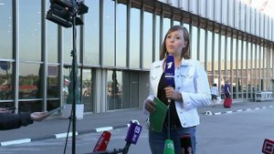 Депортированная из Киева журналистка Первого канала Анна Курбатова вернулась в Москву