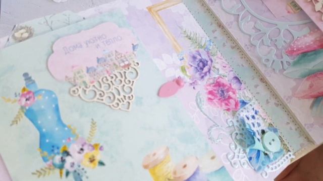 Скрап альбом "Лето рукодельницы" мини фотоальбом смотреть онлайн