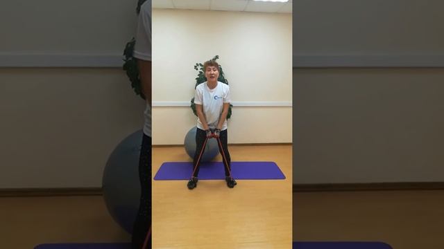 Упражнения с фитнес-резинкой