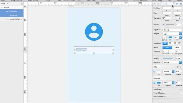 iOS iPhone 7 Flat Design Login Sketch Tutorial смотреть онлайн
