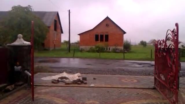 Распашные ворота для дома смотреть онлайн