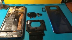 Ремонт платы Poco X3 Pro не включается не заряжается не видится компом