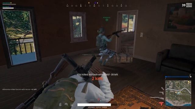 BATTLEGROUNDS — Семья Сани и Дробь в колено смотреть онлайн