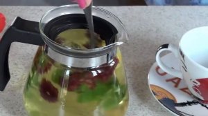 Чай из хризантем и мяты. Королевский чай.