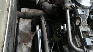 Замена натяжителя ремня m51 BMW E34