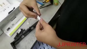 How to change HP Deskjet 2135 Paper Pickup Roller Rubber Part 2