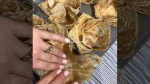 Жульен с курицей и грибами в лаваше в духовке рецепт  #Shorts