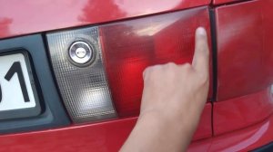 регулировка зазоров багажника ауди 80 б4 #3