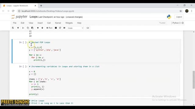 Python Loops Tutorial | Loops & Iterations : For/While Loops | Python Loops for Beginners