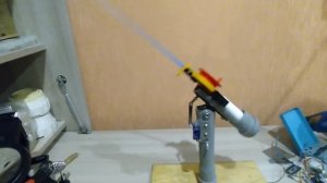 Подставка для удочки на сервоприводе адруино