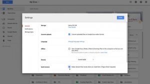 Quick Access for Google Drive