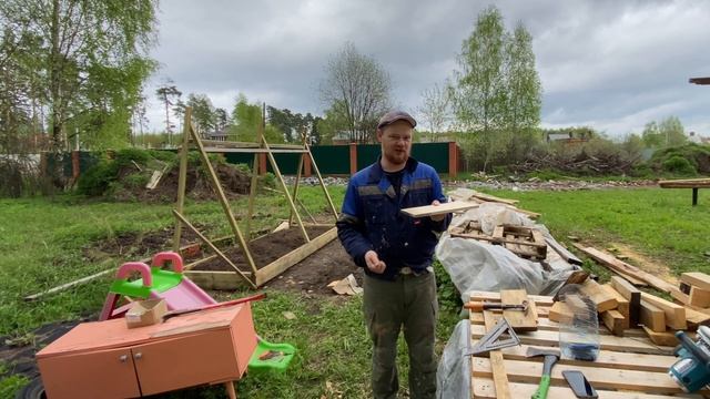 Теплица из "ненужных" досок своими руками по цене листа поликарбоната смотреть онлайн