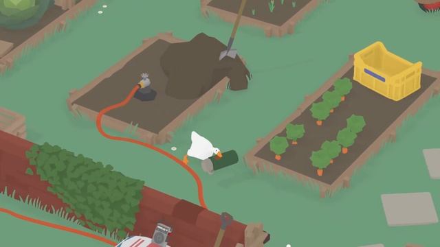 ТВ-ЗВЕЗДА ПО ИМЕНИ ГУСЬ. Untitled Goose Game. Прохождение#2 #игры на пк #indie games #гусь щиплется смотреть онлайн