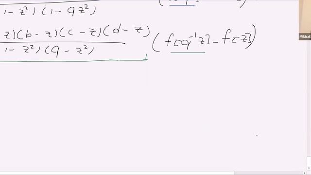 Михаил Васильев — Полиномы Аски-Вильсона и их вырождения (3/3) смотреть онлайн