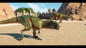 ALL CARNIVORE DINOSAURS BATTLE ROYALE - Jurassic World Evolution 2