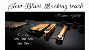 SLOW BLUES IN Am BACKING TRACK, DAVID GILMOUR, PINK FLOYD STYLE