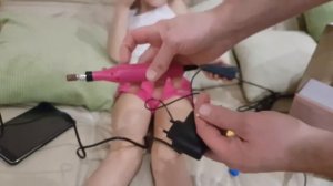 Фреза синяя и красная для фрезера.