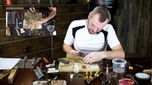 Сибирь спорт  Р (ССР) 45 мм | #1 | блесна на окуня своими руками | зимняя рыбалка | Сергей Дремин