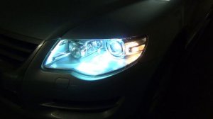 Volkswagen Touareg 2007-2010 ремонт фар с заменой линз HELLA 3R