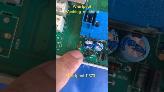 Whirlpool washing machine repair. Lnk304pn , 22ohm resistor and 470uH. #8pins #repair #whirpool