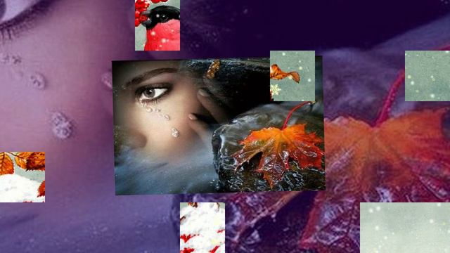 Роняет слёзы неба хлябь