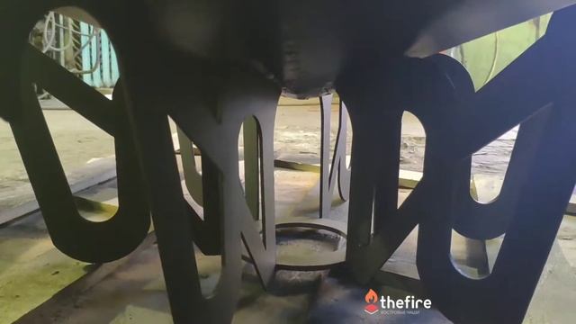 Костровая чаша 12 граней