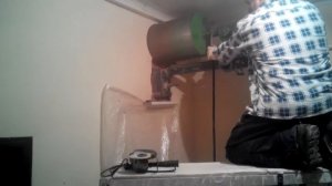 Бурение отверстия под вентиляцию