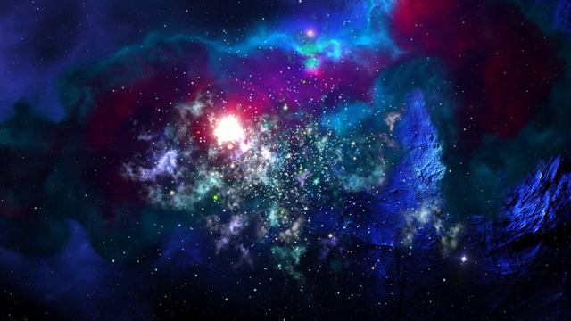 Туманность и скопление звезд. смотреть онлайн