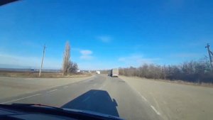 Кировоградская область январь 2022 трасса Н 14 , Бобринец