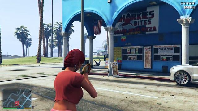 FIVE STAR COP BATTLE at BEACH in GTA 5 - RAMPAGE ESCAPE (GTA V Funny Moments) смотреть онлайн