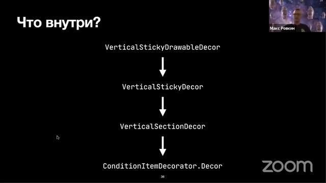 Как можно использовать декораторы для RecyclerView на примере чата, Максим Ровкин@Osome смотреть онлайн