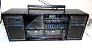 Sanyo MCD500L Цифровое винтажное стерео CD кассетное радио Бумбокс